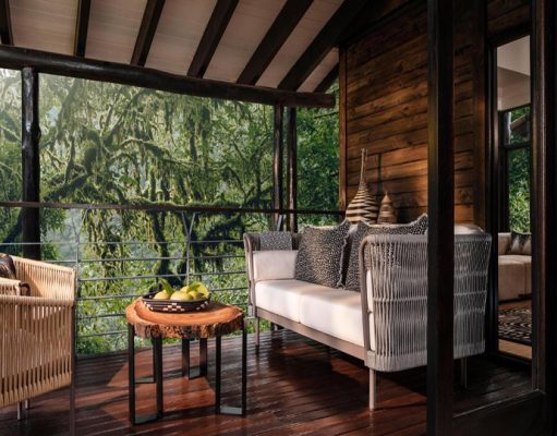 Nyungwe House wilderness retreat. Rwanda, Nyungwe Forest National Park