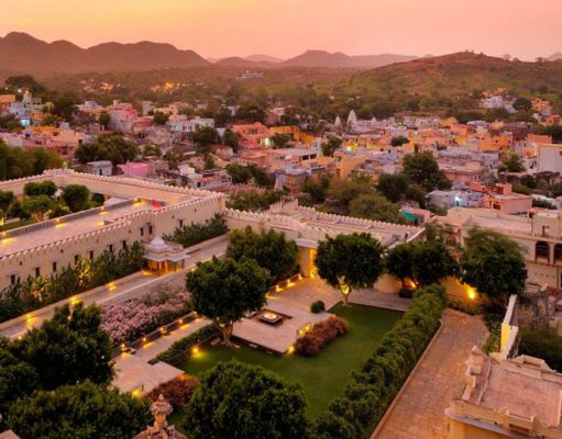 Raas Devigarh Palace - luxury holiday travel destination