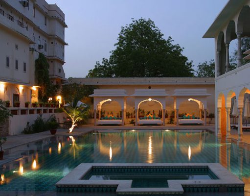 The Samode Haveli luxury hotel India