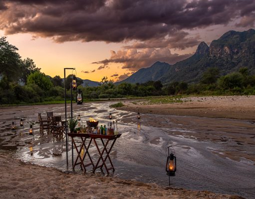 Kalepo Camp overlooking the Mathews Mountains, Samburu, Northern Kenya